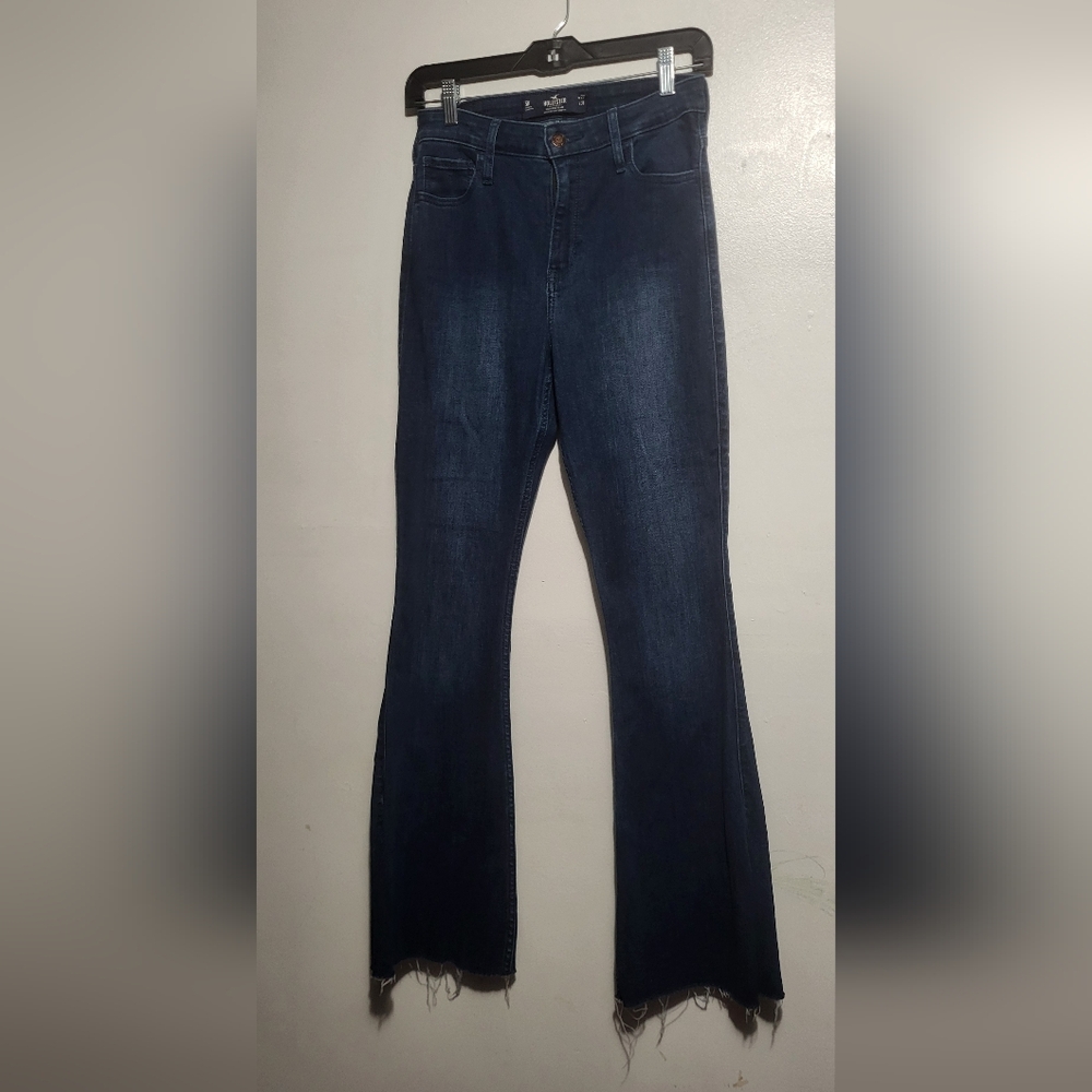 Hollister Navy Flare Jeans